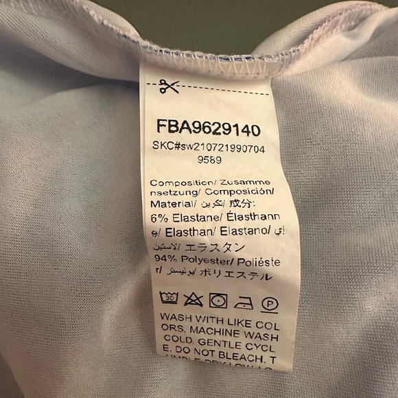 Retro Marble Mesh Mini Skirt - Picture 4 of 5